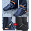 Genérico Cubrezapatos Impermeables con Cierre, PVC Resistente, Suela Antideslizante, Ajustables