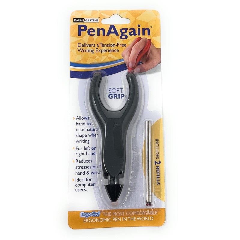 Black Ergo-Sof PenAgain Pens