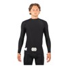 Gul Mens Evoskin Long Sleeve Rash Vest Top CZ0001- Black