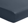 Palazzo Fitted Sheet Cotton Sateen Midnight Blue 90 x 200