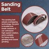 Kozelo 8 Pcs Sanding Belts 4 x 24 Inch 40