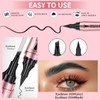 2024 New Magic Microblading Eyebrow Pencil,2-In-1 Dual-Ended Eyeliner And Eyebrow