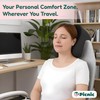 picnic U-Shaped Memory Foam Travel Pillow, Compact & Foldable Ergonomic
