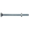 Hillman 2152 10-24 x 2-1/2-Inch Carriage Bolt with Nut, 25-Pack