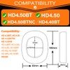 HD 4.50BT Ear Pads - TRANSTEK Replacement Ear Cushion Compatible