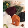 FURTALK Beanie Hats for Women Knit Cuffed Winter Hats Soft