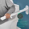 WWWHZGYS Toilet Grab Bars,Flip up Grab Bars for Bathroom,Folding Grab