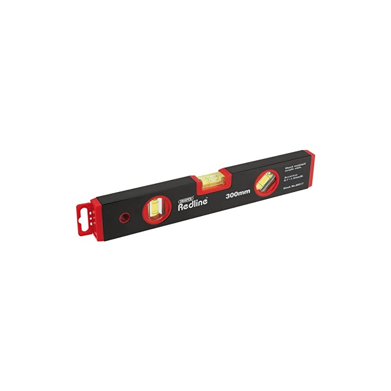 Draper Redline 68317 300 mm Box Section Level , Blue