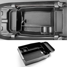 CDEFG 2023 2024 2025 CX-50 Center Console Organizer Tray for 2023 2024 2025 Mazda CX-50 Middle Console Armrest Storage Box 2023 2024 2025 CX50 Accessories(Black)