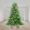 26.8inch Christmas Tree Skirt Foldable Burlap Xmas Tree Stand Base