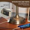Newrays Green Glass Bankers Desk Lamp with Pull Chain Switch