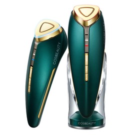 COSBEAUTY CB054B Lift-Up Facial Beauty Device (Hot and Cold Skin Care + EMS + Ion Introduction), Eye Care, Pore Care, Penetrating Beauty, Vibration, Small Face, Waterproof, Multi-functional, Home Use,