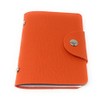 Card Holder Wallet - Holds 24 Cards! [Orange]