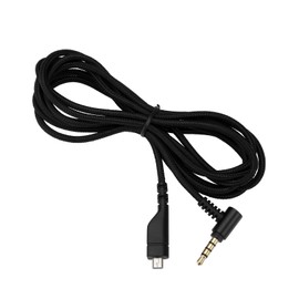 YINETTECH Gaming Earphones Woven with Nylon Replacement Audio Cable Length 2M Compatible with SteelSeries Arctis 3 Arctis Pro Arctis 5 Arctis 7 Arctis Prime Gaming Earphones