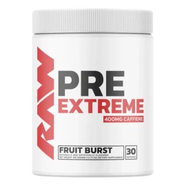 Pre Entreno Extreme Raw Nutrition 30 Serv Los Sabores Sabor Fruit Burst