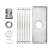 Linear Shower Drain Stainless Steel Odor Resistant Rectangular Floor Drain
