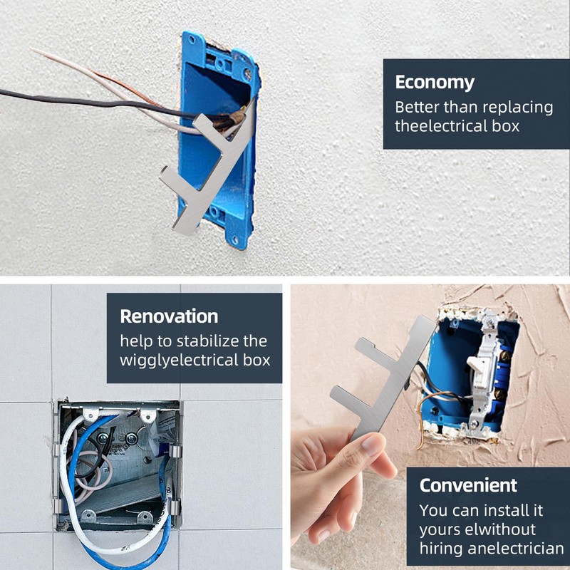 WooFog Switch Box Straps on Electrical Outlet Repair, Electrical Box