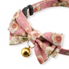 Hanami Bow Tie Cat Collar (Pastel Pink)