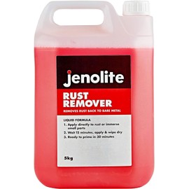 JENOLITE Original Rust Remover Liquid - Industrial Strength Rust Treatment - Removes Rust Back to Bare Metal - 1.32 Gallon (5 Litre)