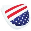 PU Leather USA Flag Golf Half Mallet Putter Club Cover
