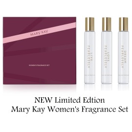 Mary Kay Women's Fragrance Perfume Set Limited Edition Travel NIB includes 3