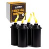 Backyadda Torch Replacement Canisters (16 oz). Compatible with Tiki Torches.