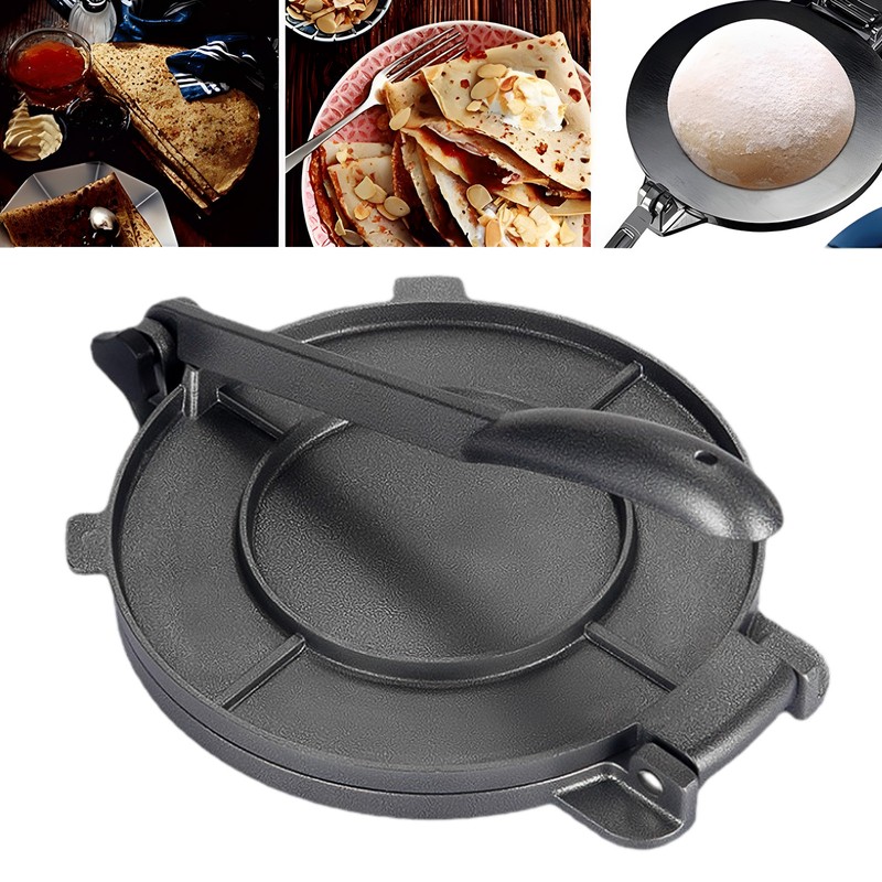 Tortilla Press 8 Inches Heavy Duty Flour Tortilla Press Aluminum