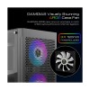 GAMDIAS Gaming ATX Mid Tower PC Computer Case w/Tempered Glass,