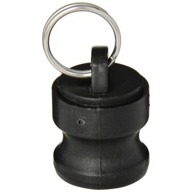 Banjo 100125PL Polypropylene Cam & Groove Fitting, Dust Plug, 1" Male Adapter