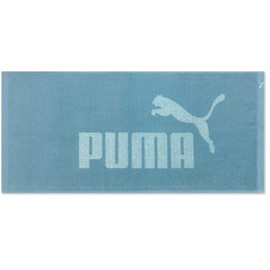 Nasto Puma Face Towel, Approx. 13.4 x 29.5 inches (34 x 75 cm), 100% Cotton (316 (Green))