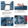 RIOYALO Wearable Puffy Travel Blanket - Camping Stadium Waterproof XL