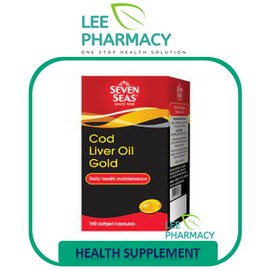 Seven Seas Cod Liver Oil Gold 500's+100's / 500's / 100's [EPA&DHA]