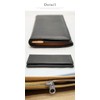 BlissLeather Premium Tochigi Leather Long Wallet, Bifold Wallet, Large Capacity,