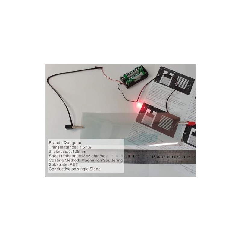 ITO-PET Indium tin Oxide Conductive Film Transparent Optical Materials Resistance