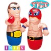 INTEX 3D Bop Bag Blow Up Inflatable Boxer & Wrestler