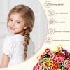 1425Pcs Baby Hair Ties, No Damage Elastic Rubber Bands, Multicolor
