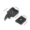 Alloy Quick Release Plate Adapter with 3/8in to 1/4in Screw