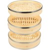 Juvale 2-Tier Steamer Pot Insert with Steel Rings - 10"