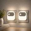 Emeritpro Night Light Socket, Pack of 2 Socket Light with