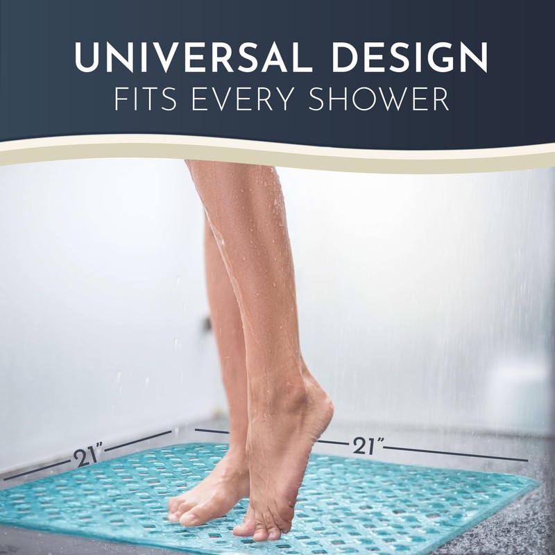 Homerella Anti Slip Shower Mat | Anti Mold Non Slip