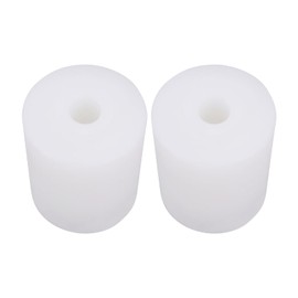 eMagTech Plastic Roller Bearings Without Ball Bearings, 40x50mm, 10mm Hole, Applicable for Castors, Guide Castors for Furniture Making, Pack of 2