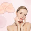 6 Pack Powder Puff Face Triangular Makeup Sponge Soft Velvet