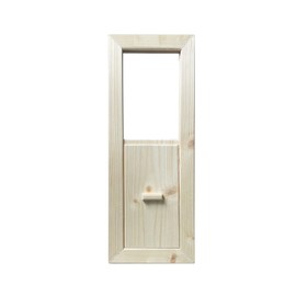 iDMRURvm 2 x Sauna Ventilation Slider Ventilation Flap Exhaust Air Slider Sauna Ventilation Panel Easy Installation with Slider Wood