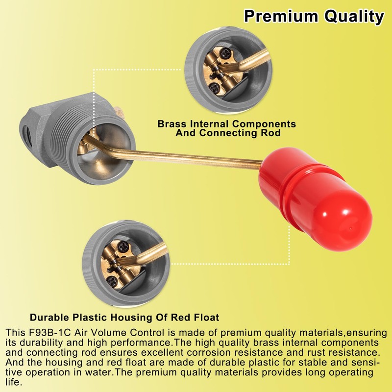 Replacement for F93B-1C Air Volume Controls for Deep Wells, Water