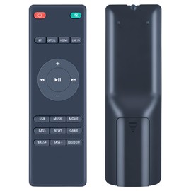 TCNOUMT Remote Control Suitable for HI-FI Bomaker Odine IV 4-Channel Soundbar TV Audio System / ULTIMEA Tapio VII Fosi Audio A3