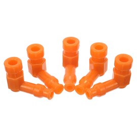 NOLITOY 5pcs Spark Plug Cap Boot Protector for Motorized Bicycle Durable High Temperature Resistant Rubber for Enhanced Vehicle Performance and Compatibility with Tractor Spark Plug Caps