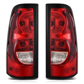 AUTOSAVER88 Tail Lights Assembly Compatible with 2003-2006 Chevy Silverado 1500 2500 1500HD 2500HD / 04-06 Silverado 3500/2007 Silverado with Classic Body Style, Replacement OE Taillights