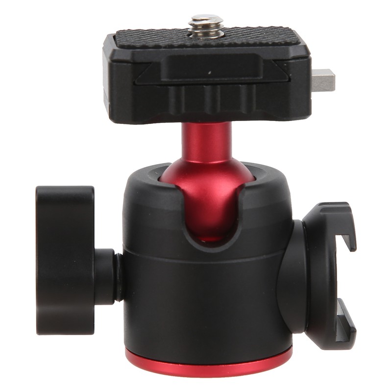 Tripod Ball Heads Metal 360 Degree Rotating with Cold Shoe