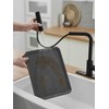Kitchen Faucet with Pull Down Sprayer, Matte Black Waterfall Kitchen