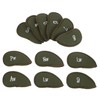 BESPORTBLE 12pcs Golf Cover Golf Iron Sleeves for Enthusiasts Golf